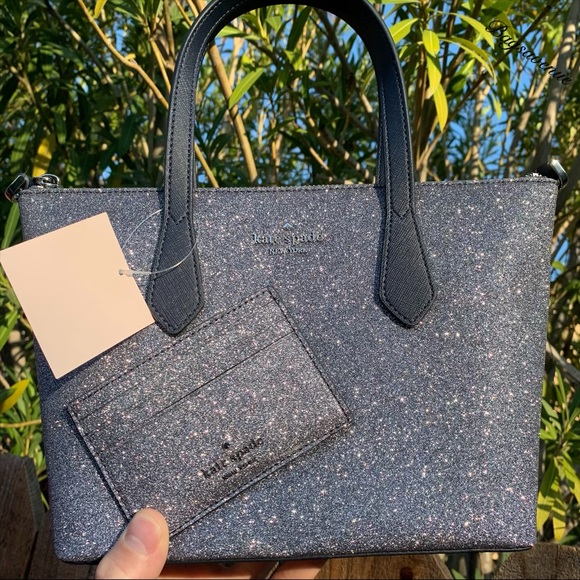 Kate spade blue joeley small navy satchel card set - Picture 3 of 8